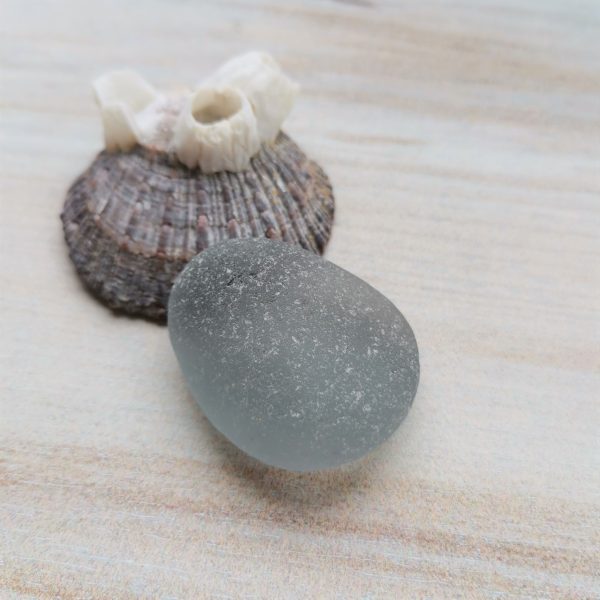 Gray sea glass