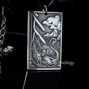 Ansuz rune pendant