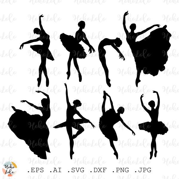 Ballet Dancer Svg