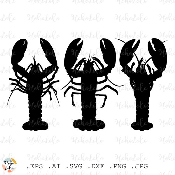 Lobster Svg Silhouette