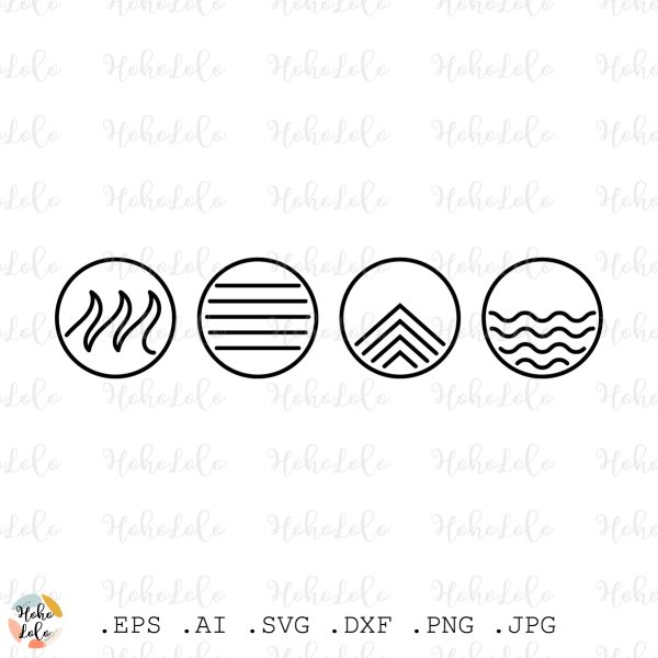 Four Elements SVG