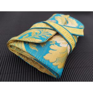 brocade tarot card bag holder, oracle card wrap, pouch & reading