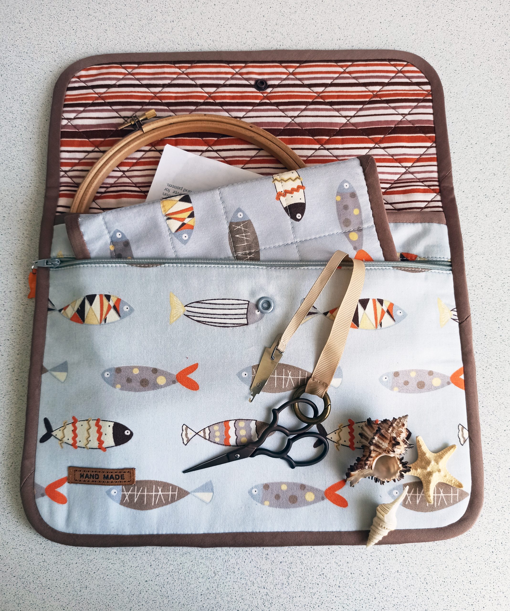 Cross Stitch Project Organizer Bag-ultimate Solution to -  Finland
