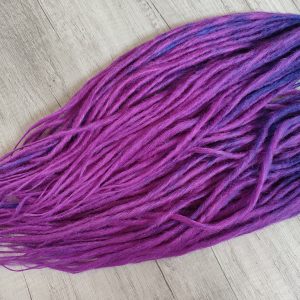 Ombre Purple dread Smooth Classic Synthetic dreadlocks extensions