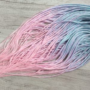 Unicorn Ombre Synthetic dreadlocks extensions, dreadlocks Smooth