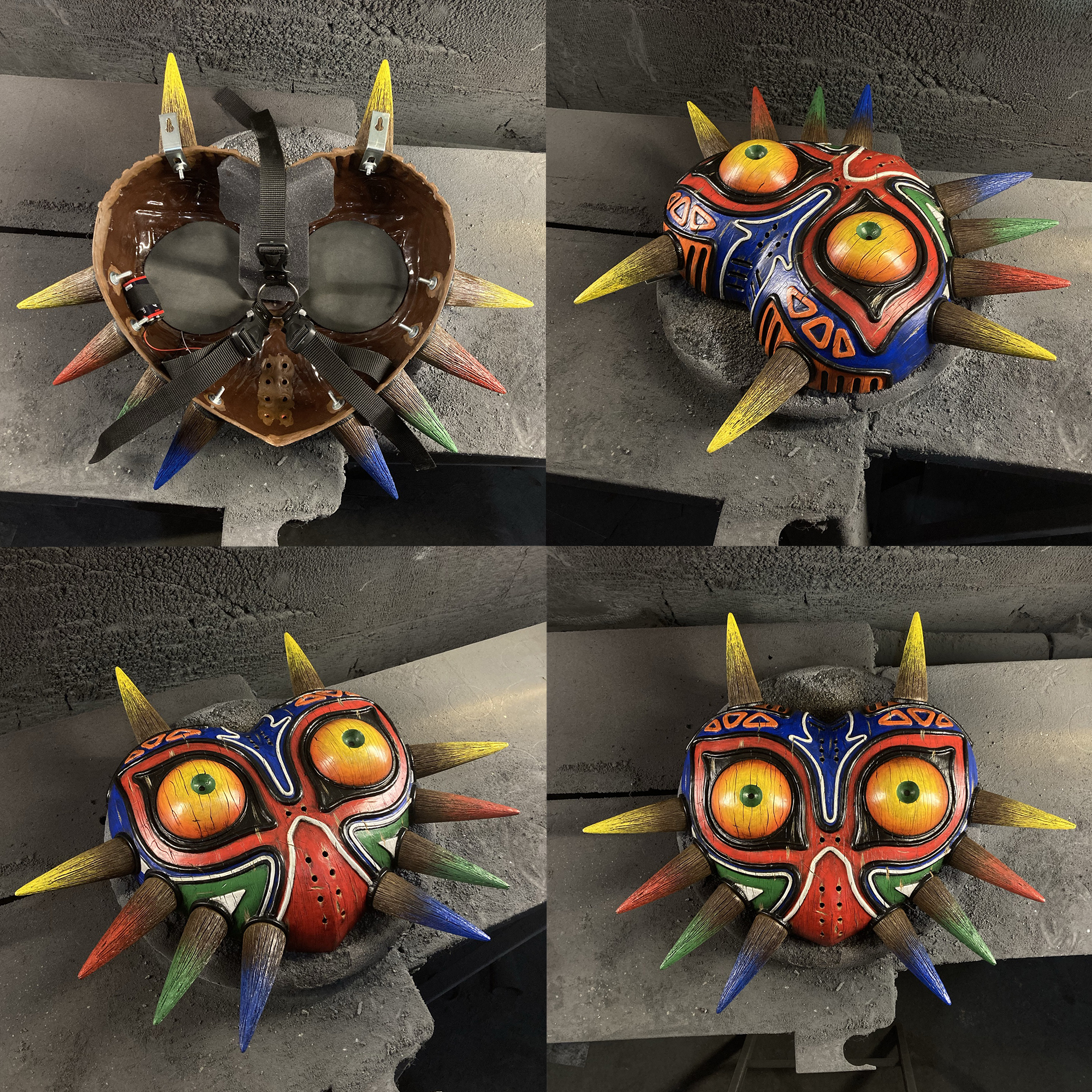 Majora Mask legend of zelda cosplay mask replica - Crealandia