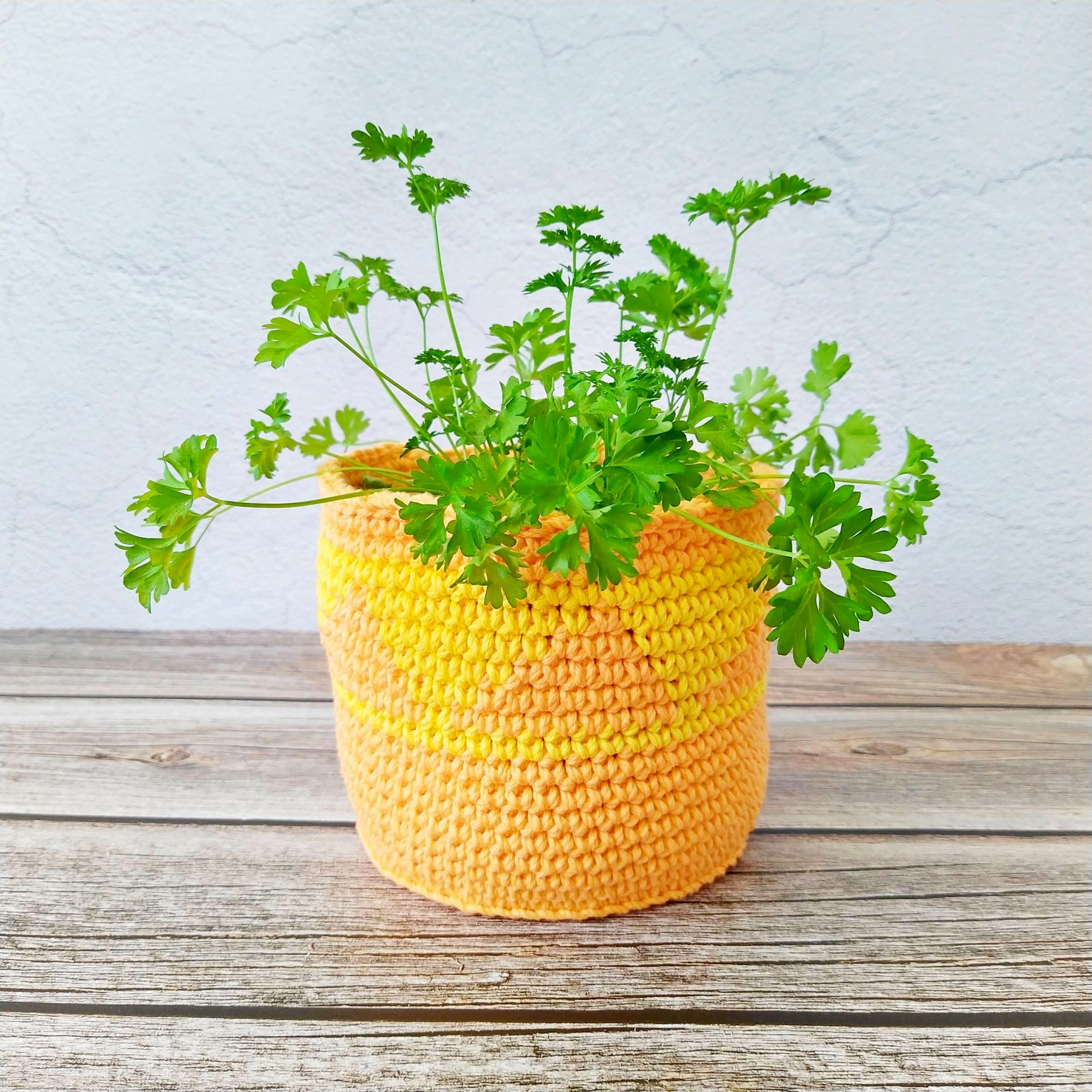 Decorative plant pot covers - Flower pot cover ideas 3 sizes