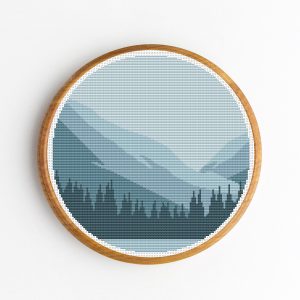 Cross Stitch Patterns PDF, Embroidered, DIY Gift, needlework – Crealandia