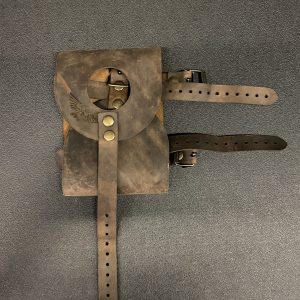 A Death Korps of Krieg: Gas Filter Leather harness Bag. Warhammer 40000