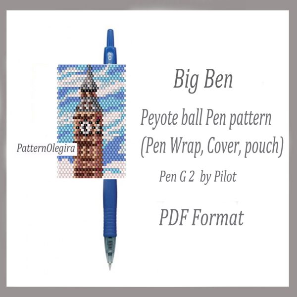BIG BEN bead pattern PDF file