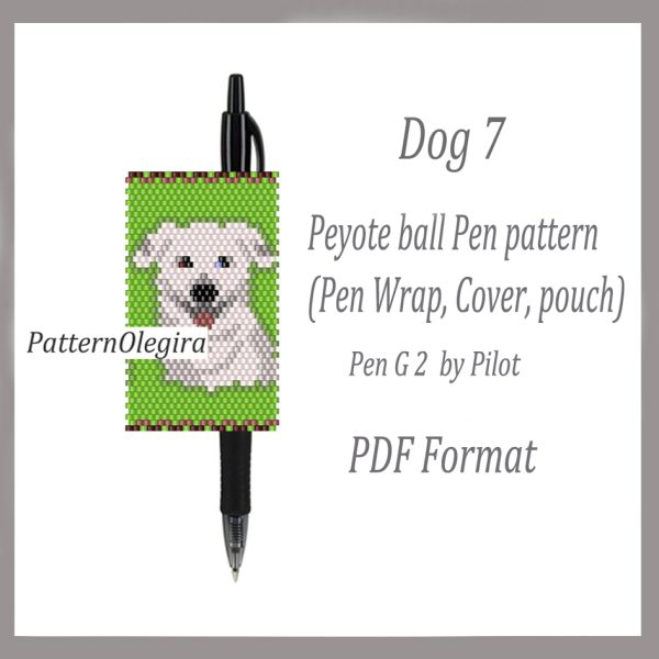 DOG 7 bead pattern PDF file