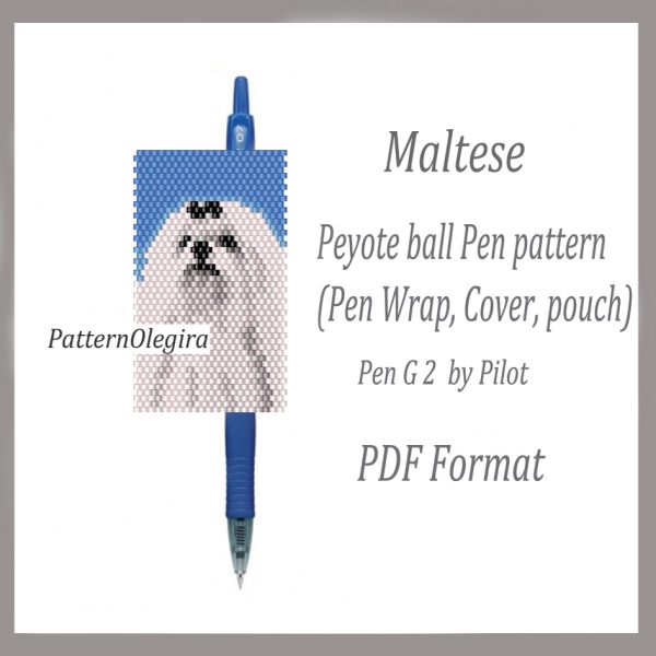 MALTESE bead pattern PDF file