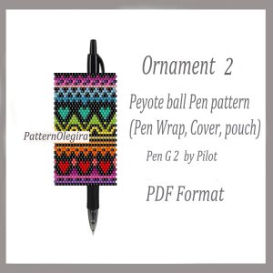 ORNAMENT 2 bead pattern PDF file