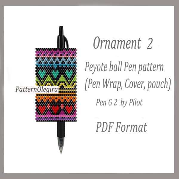 ORNAMENT 2 bead pattern PDF file