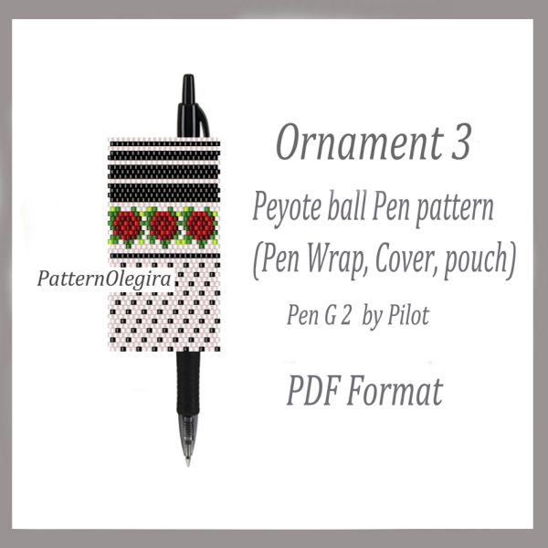 ORNAMENT 3 bead pattern PDF file