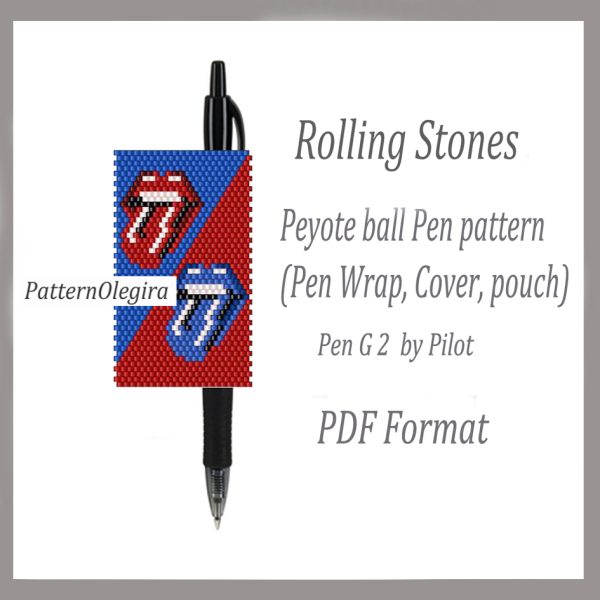 Rolling Stones bead pattern PDF file