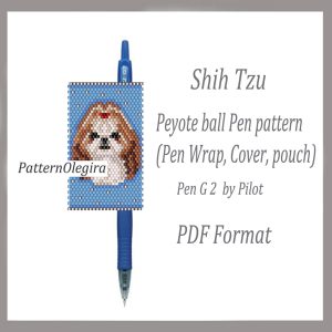 Scooby Doo bead pattern pen wraps Olegirabeadpatterns