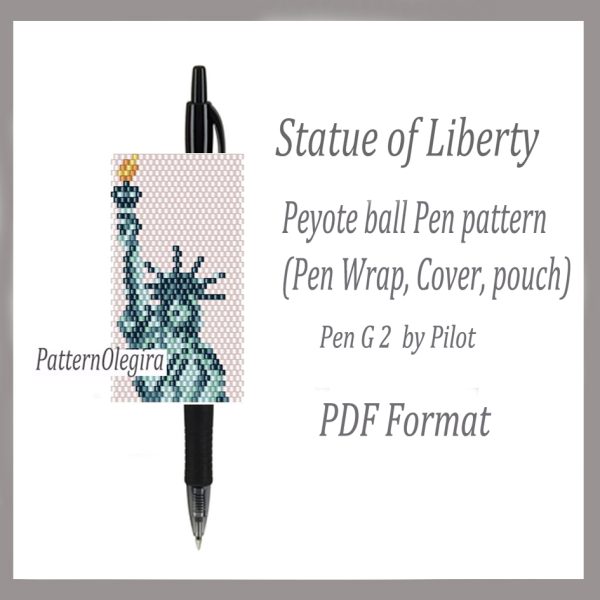 STATUE OF LIBERTY bead pattern PDF file