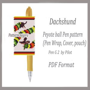 DOCHSHUND bead pattern PDF file