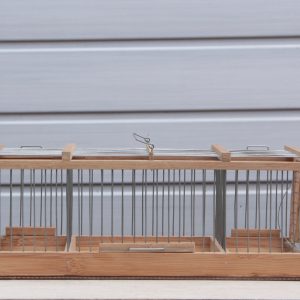 Wooden-Bird-Cage-with-two-trap