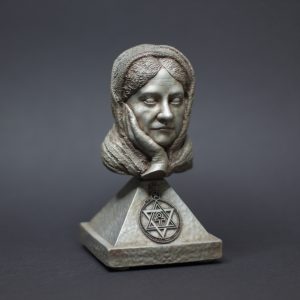 Madame Blavatsky small statuette bust