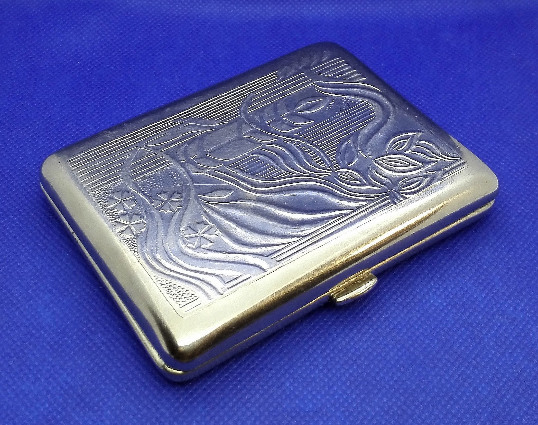 Classics by H cheapest Samuel Vintage Cigarette Case Cigarette Case 1950s Blue Vintage Cigarette Case Vintage Tobacco Vintage Smoking Tobacciana