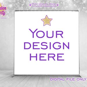 custom backdrop