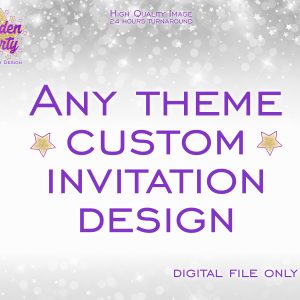 Custom invitation