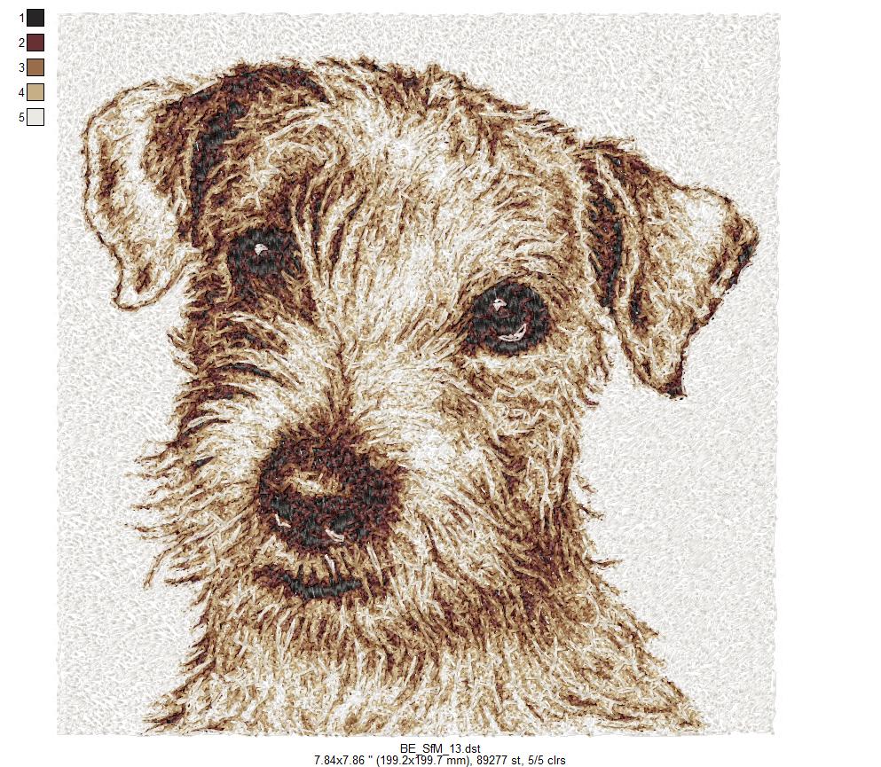 Super Cute Designer Dog Fox Ear Embroidery Corduroy Canvas Women