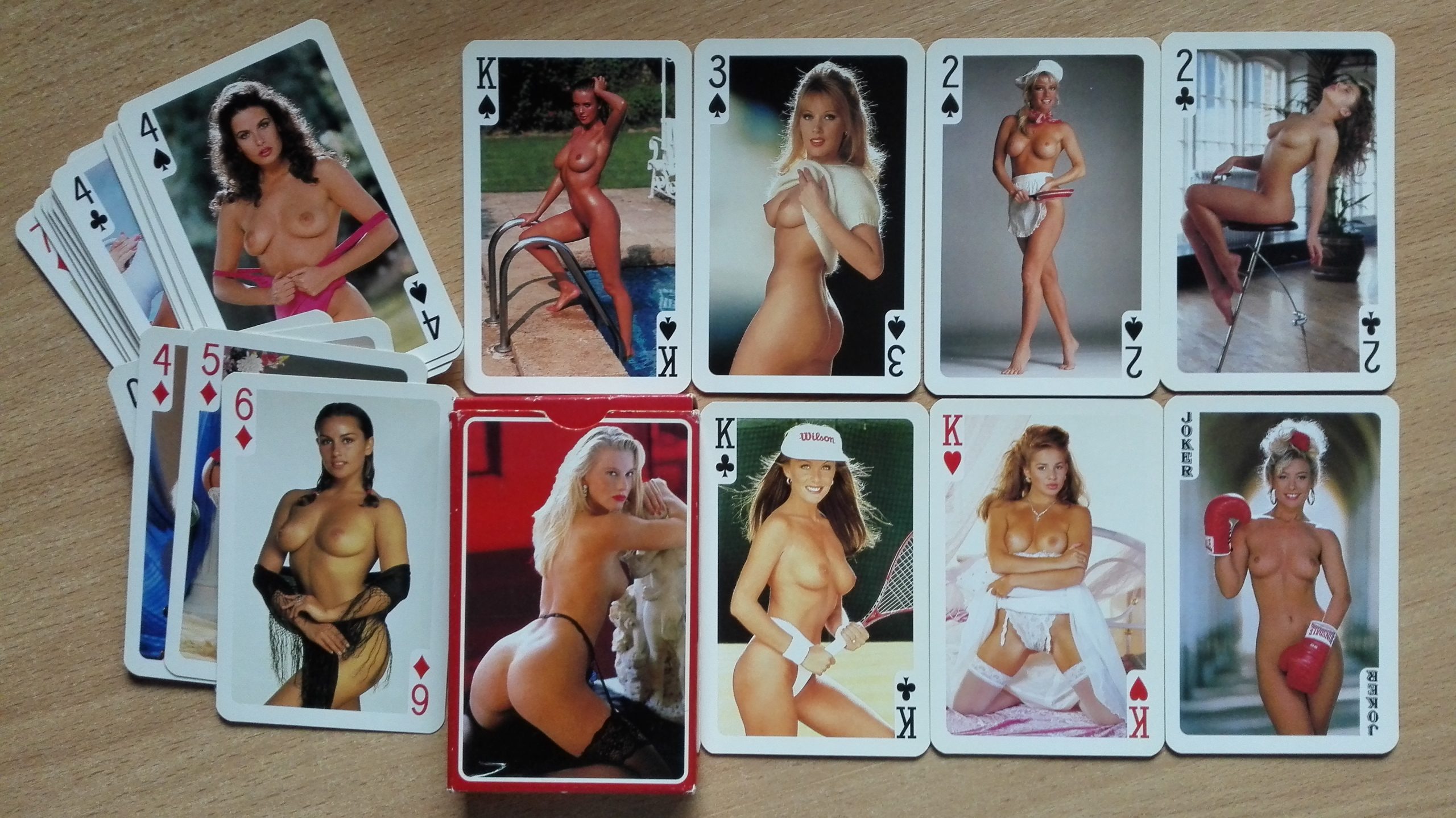 Vintage Erotic Playing Cards.Pin-up Girls.Nude Playing Cards