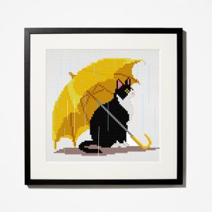 Cat cross stitch pattern PDF instant download