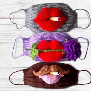 mask crochet pattern