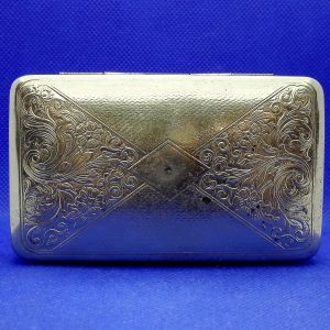 Vintage Cigarette Case. Snuffbox.Metal Case fo Smoker.Tobacco box
