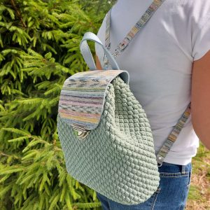 sage green backpack gift for her