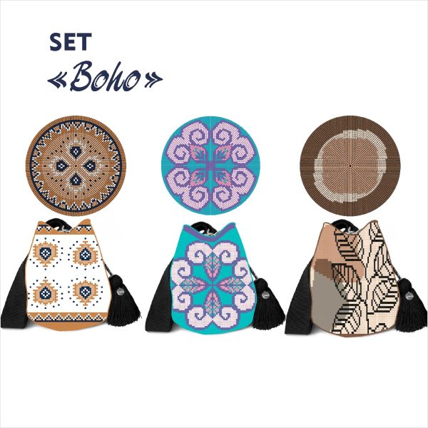 wayuu mochila bag patterns Colourful Wayuu Bags to Crochet tapestry crochet bag patterns