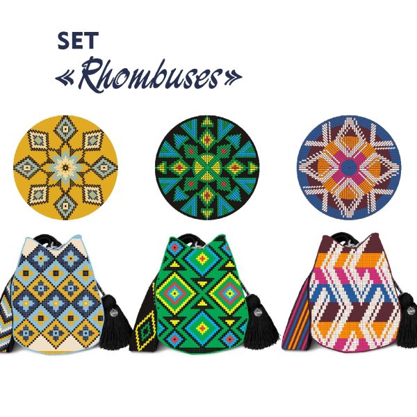 wayuu mochila bag patterns Colourful Wayuu Bags to Crochet tapestry crochet bag patterns