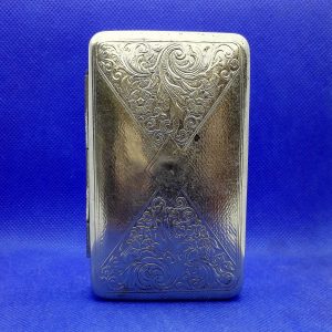 Vintage Cigarette Case. Snuffbox.Metal Case fo Smoker.Tobacco box