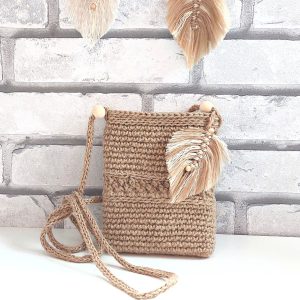 eco friendly jute bag with strap