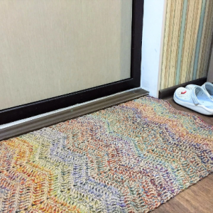 Camper doormat Handmade rug Bathroom rug Eco friendly jute rug