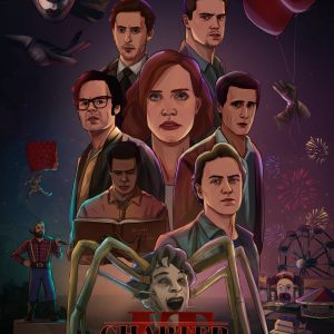 it chapter two poster (stranger things style)