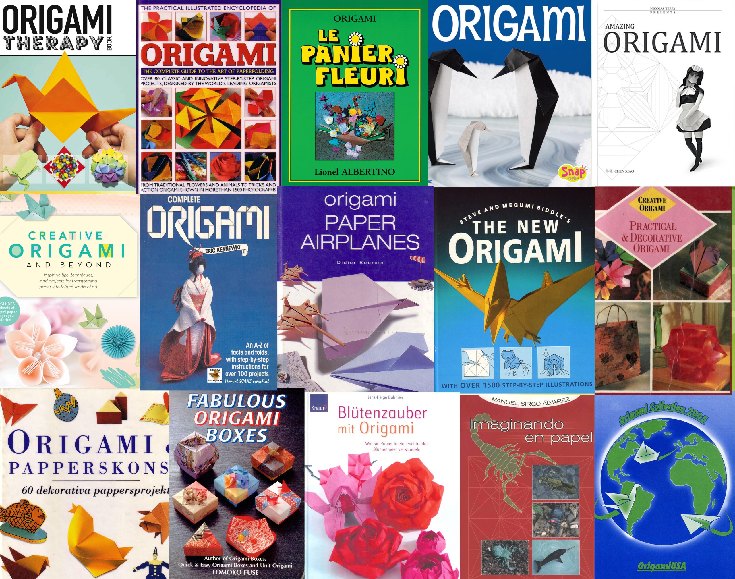 Origami Ebooks and Magazines. From simple to complex. e-file