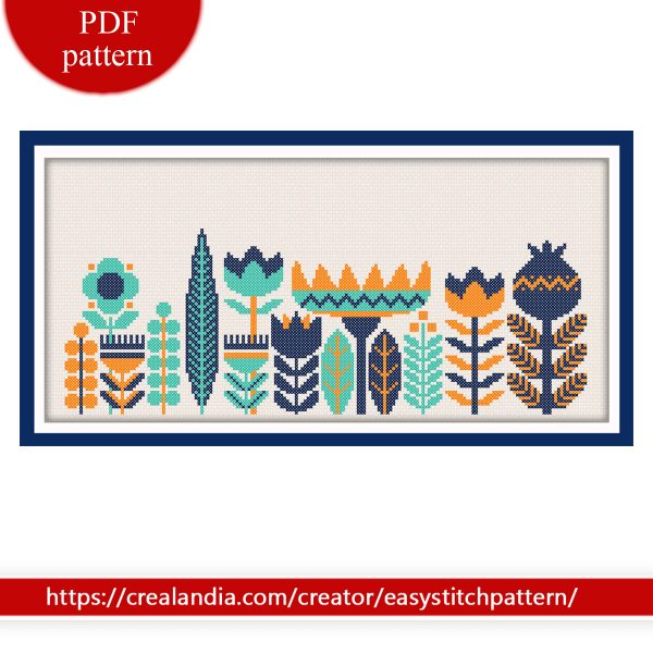 Scandi cross stitch