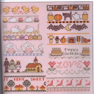 Cross Stitch Designs. Schemes.