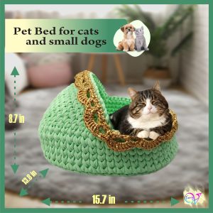 Hand Knitted Pet Bed