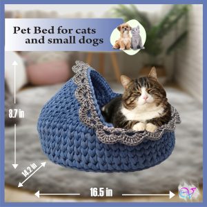 Hand Knitted Pet Bed