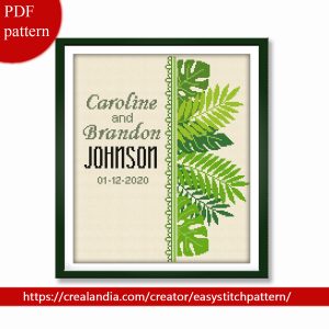 Wedding cross stitch
