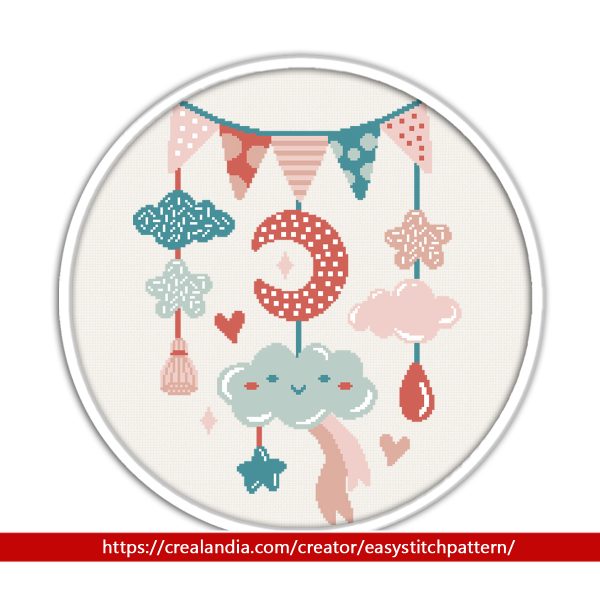 Nursery Cross Stitch Pattern