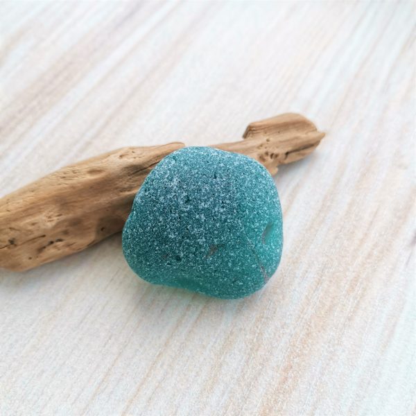 Green sea glass G12