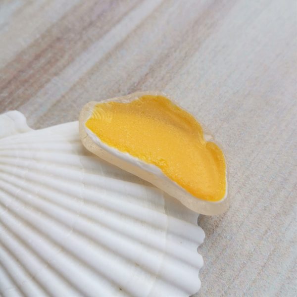 Authentic multis yellow sea glass Y4