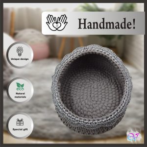 Hand Knitted Pet Bed
